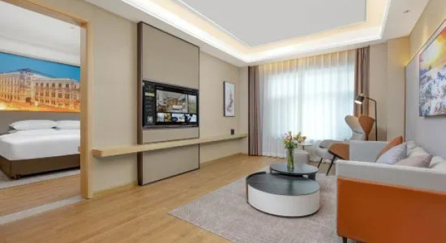 Люкс Deluxe Vienna International Hotel (Bazhou Yuhua East Road Yichen Building)