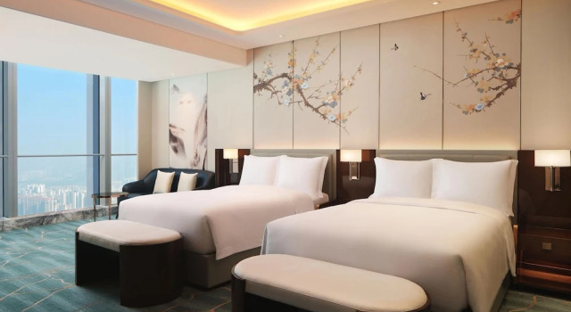 Четырёхместный номер Standard с видом на город Na Lotus Hotel, a Luxury Collection Hotel, Nanning