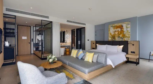 Двухместный люкс с видом на море Anya Beach Hotel Quy Nhon
