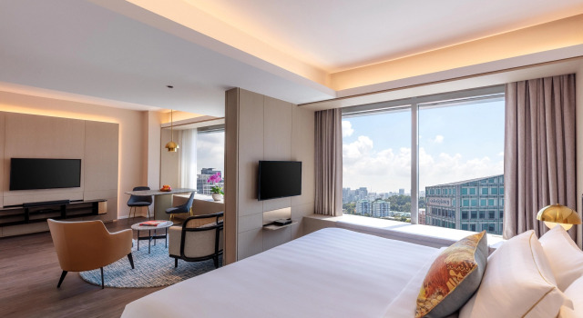 Premium pokoj 1 ložnice Pan Pacific Serviced Suites Orchard