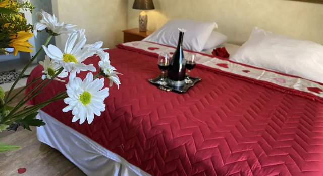 Полулюкс c 1 комнатой с балконом и с красивым видом из окна Hotel Boutique Castillo Ines Maria