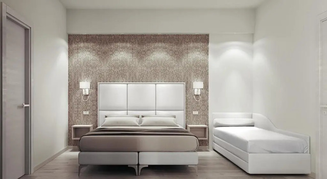 Четырёхместный номер Standard с балконом Hotel Fabius