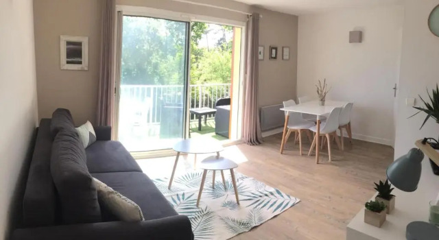 Cosy Appartement 3 étoiles piscine chauffée, Забронировать Апартаменты/квартира Отели Côte landaise с бассейном, Бассейн