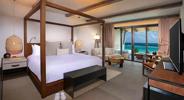 Двухместный номер Alcoba oceanfront Unico Hotel Riviera Maya Adults Only