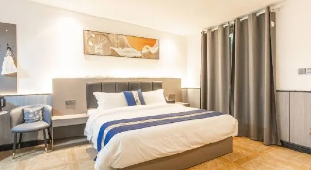 Двухместный люкс Deluxe Guangzhou Conghua Biquan Yashe Homestay
