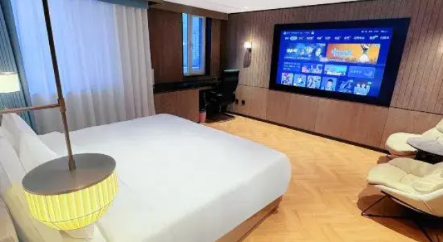 Люкс Deluxe Manxin Hotel Beijing Yayuncun Bird's Nest