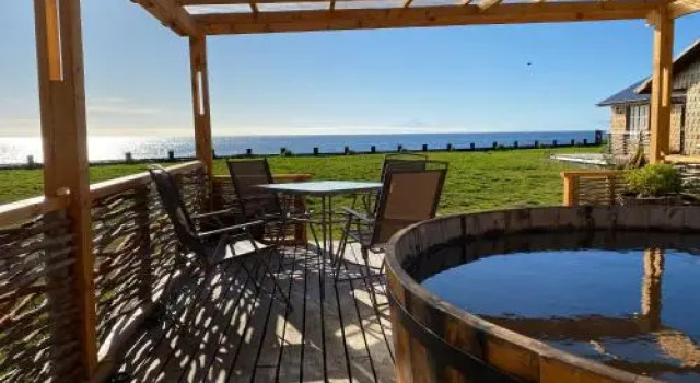El Reflejo Lodge, Book Hotel Hoteller i Chiloe med pool, Swimmingpool