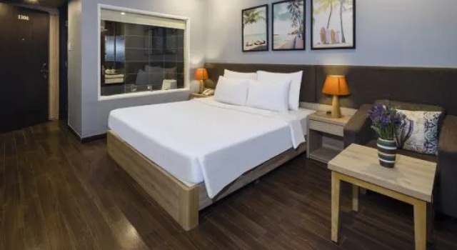 Двухместный номер Deluxe с видом на город DB Hotel Nha Trang