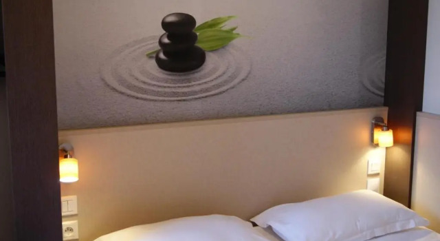 Номер Standard с красивым видом из окна Fasthôtel Clermont sud
