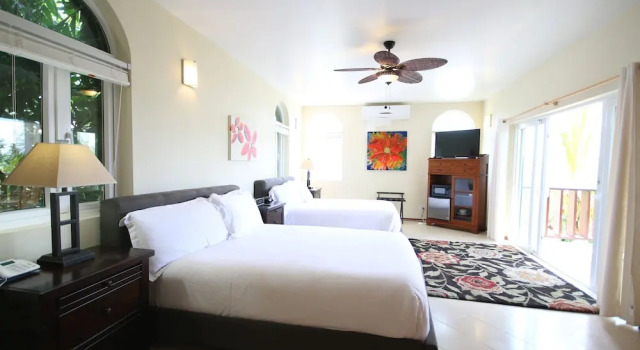 Deluxe Zimmer 2 Schlafzimmer mit Balkon Fountain Anguilla