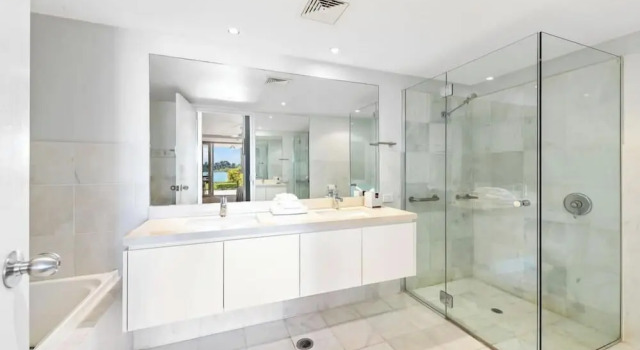 Апартаменты Цокольный этаж с 3 комнатами с видом на реку Noosa Quays Waterfront Accomodation