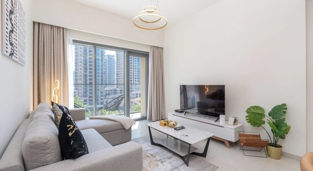 Stylish Urban Living in Burj Royale, Забронировать Апартаменты/квартира Апартаменты Эмирата Дубая, рядом с Дубай Молл, Апартаменты/квартира