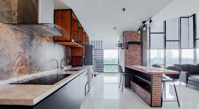 Апартаменты Deluxe Spacious 2Br Loft At Brooklyn Alam Sutera Apartment