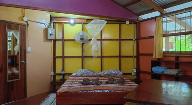 Bungalow z widokiem na ogród Cabinas Algebra