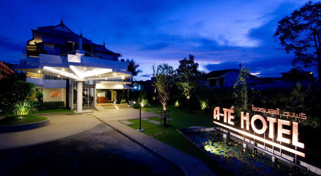 A-Te Chumphon Hotel, Rezervovat Hotel Hotely v Chumphon s bazénem, Bazén