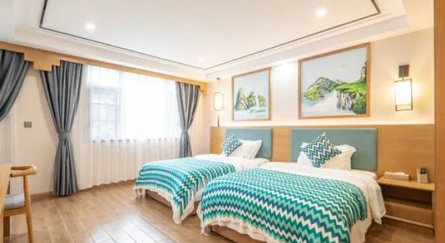 Двухместный люкс on the Hotel in Enshi Yunya
