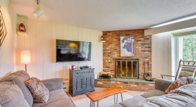 Апартаменты с 3 комнатами Ski-in/ski-out Bromley Mtn Condo: Wood Fireplace!