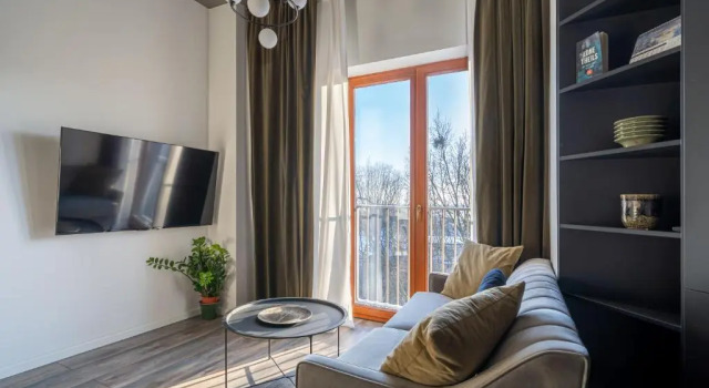 Cosy studio apartment in Ridzenes residence