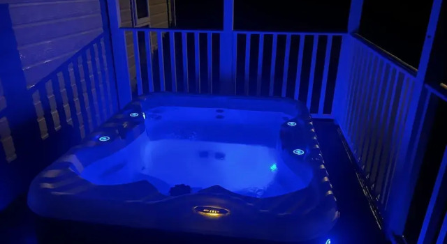 Номер Standard Lodge Sleeps 6 With Private Hot Tub