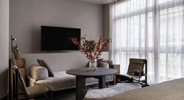 Люкс с 2 комнатами с видом на город Monastik Living in Athina