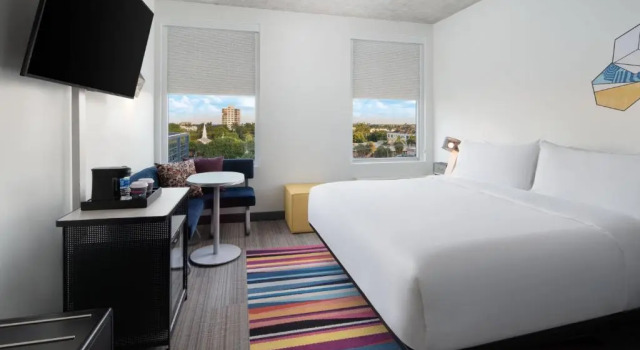 Двухместный номер Standard с видом на город Aloft by Marriott Delray Beach
