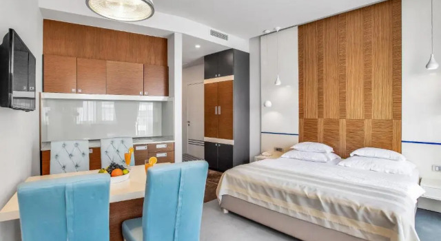 Номер Family с балконом и с видом на море Hotel Bracera