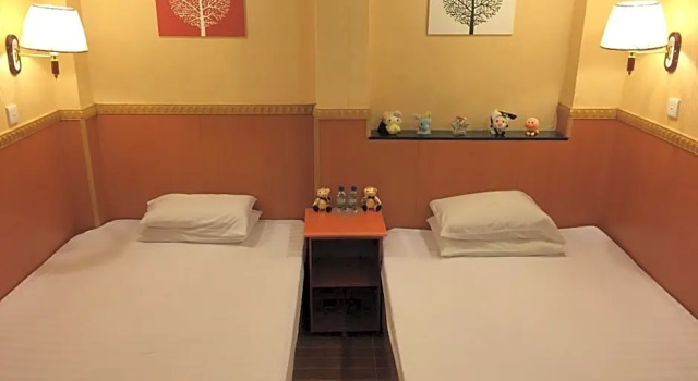 Standardowy czteroosobowy pokój Venetian Hostel