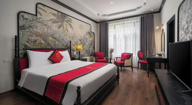 Номер Deluxe Indochine Boutique Hotel Ninh Bình