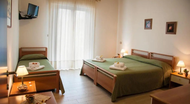 Трёхместный номер Standard с балконом Le Giare B&B