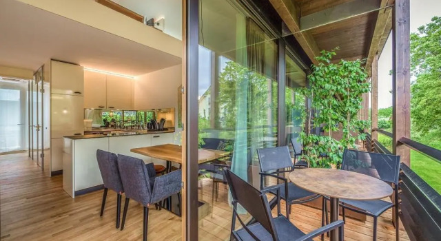 Апартаменты с балконом Ferienwohnungen Boardinghouse Bodensee