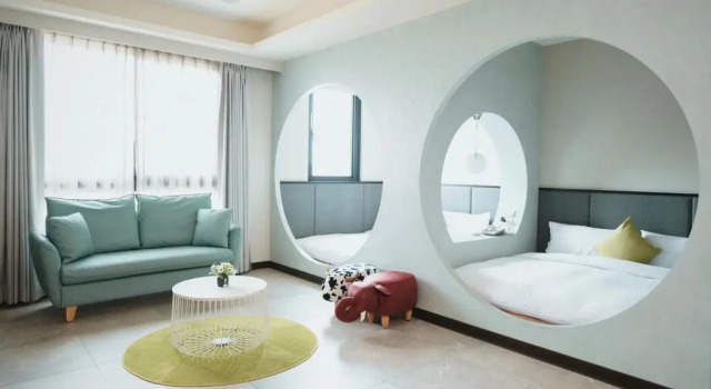 Четырёхместный номер Standard Xien Shi Homestay
