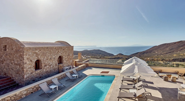 Casa Di Namphio Villa & Suites Anafi, Prenota Villa Hotel a Cicladi con piscina, Piscina