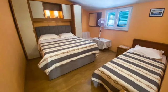 Апартаменты с 3 комнатами с видом на море Apartments Ribarević