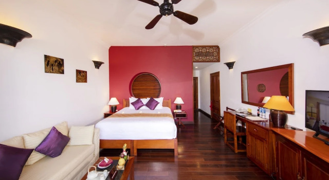 Двухместный номер Superior с балконом и с видом на сад Victoria Hoi An Beach Resort & Spa