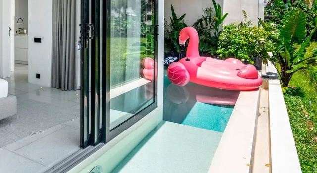 Вилла c 1 комнатой с видом на бассейн GREEN FLOW Villas III Ubud