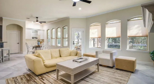 Коттедж Spacious & Modern Home in Montgomery w/ Deck!