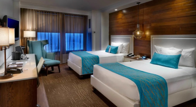 Четырёхместный номер Deluxe The Tower at Turning Stone Resort Casino