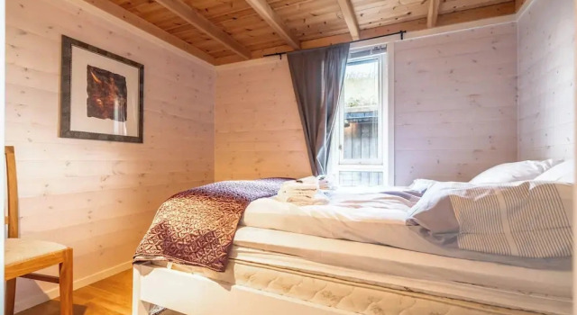Коттедж Deluxe с 3 комнатами с балконом Lofoten Links Lodges