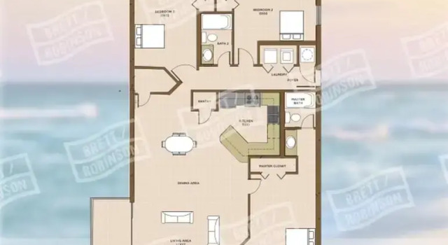 Номер Standard Phoenix X 901 3 Bedroom Condo