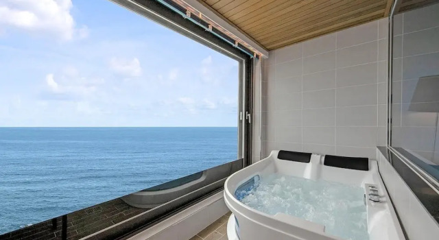 Номер Standard c 1 комнатой с видом на океан Gangneung stayciel Spa Pension
