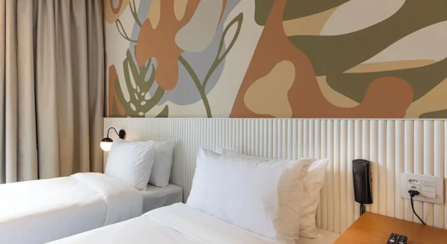 Двухместный номер Deluxe с балконом B&B HOTEL Santos Dumont