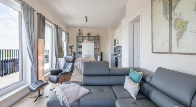 Апартаменты Appartement in Fantastischer Lage auf Nordstrand