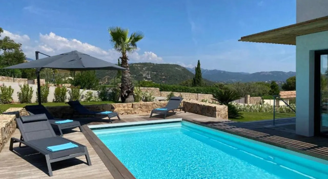 Вилла M2 Splendide villa de haut standing 12 pers piscine chauffée vue mer