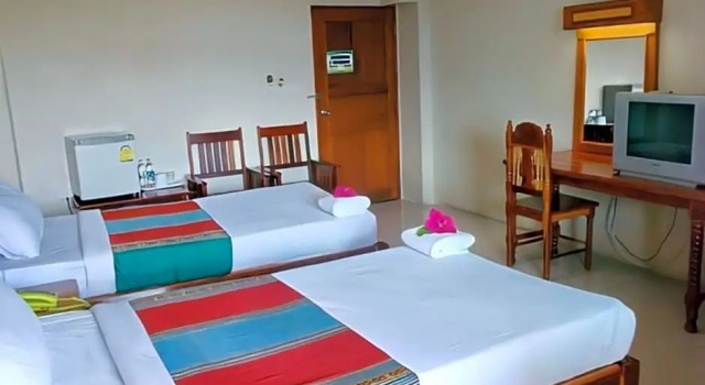 Номер Standard ทรัพย์มุกดา แกรนด์ โฮเทล Submukda Grand Hotel