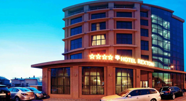 Junior Suite 1 ložnice a výhledem na město Hotel Rexton