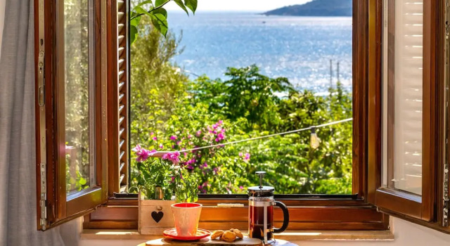 Двухместный номер Deluxe с видом на море Old Town Hotel Kalkan