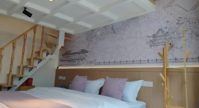 Семейный люкс Дуплекс с 2 комнатами Linyi Wuzhou Hotel