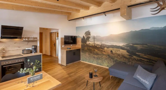 Апартаменты с 2 комнатами Riedbergerhorn - Gasthof & Ferienwohnungen in Bolsterlang