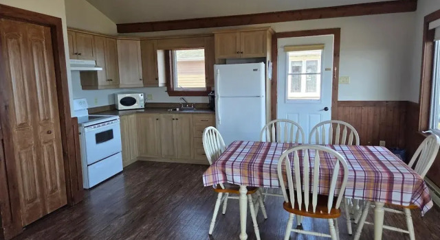 Семейное шале рядом с пляжем Motel et Chalets lAcadien sur mer