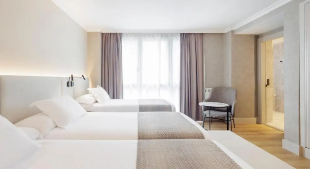 Трёхместный номер Hotel Ilunion San Sebastián